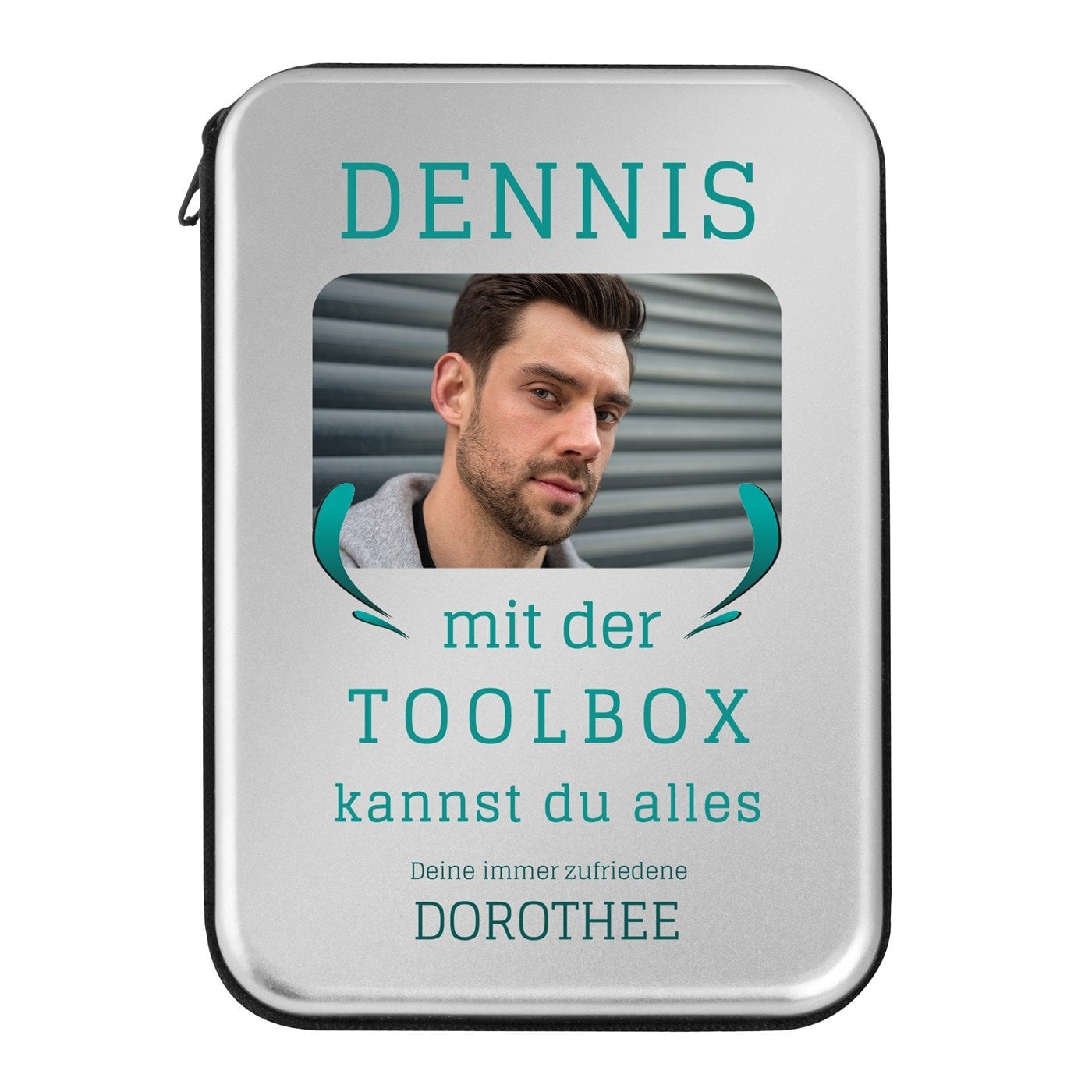 Werkzeug-Set mit Aufdruck von eigenem Foto für Ihren Freund Verlobten Ehemann