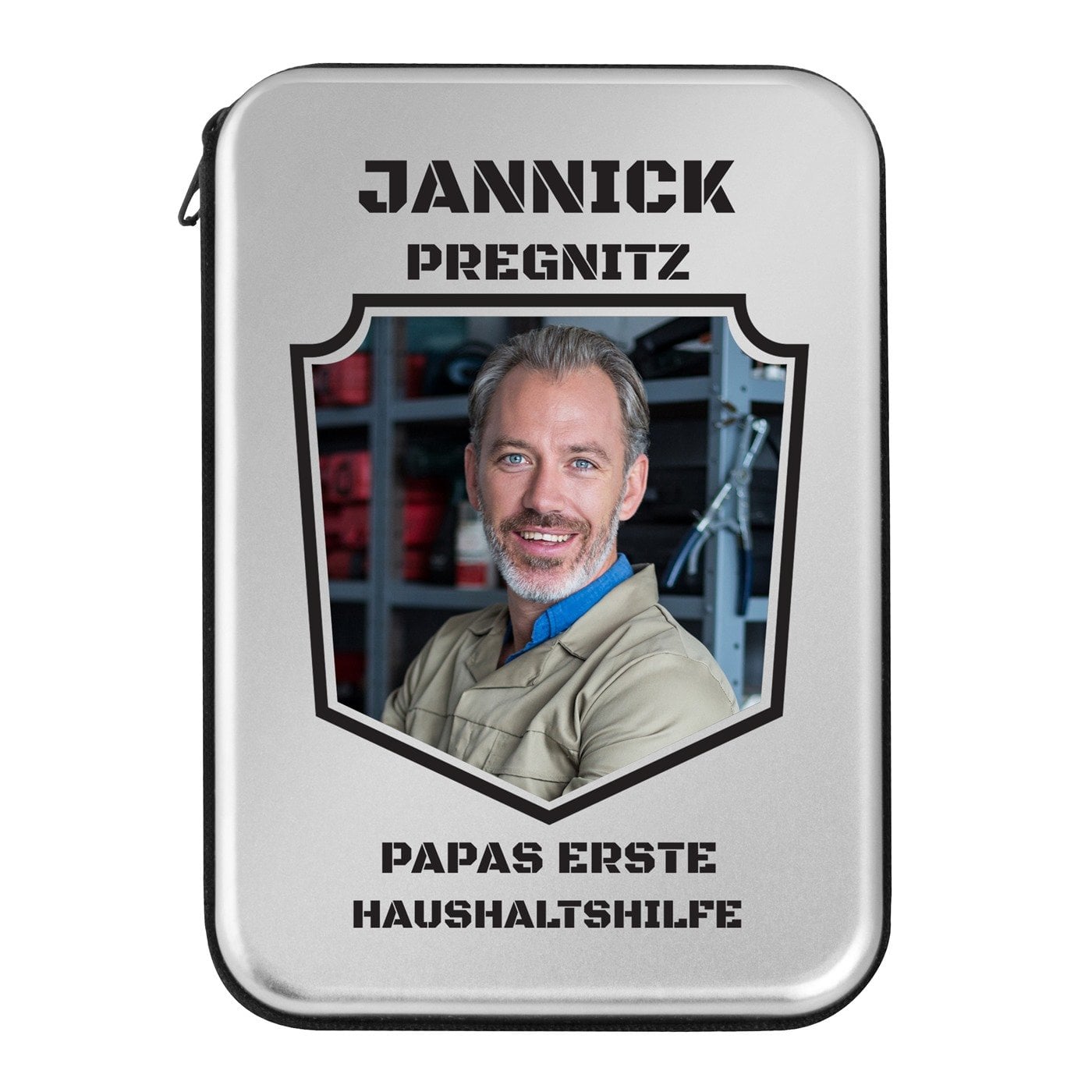 Werkzeug-Set mit Aufdruck von eigenem Foto für Ihren Papa zum Vatertag