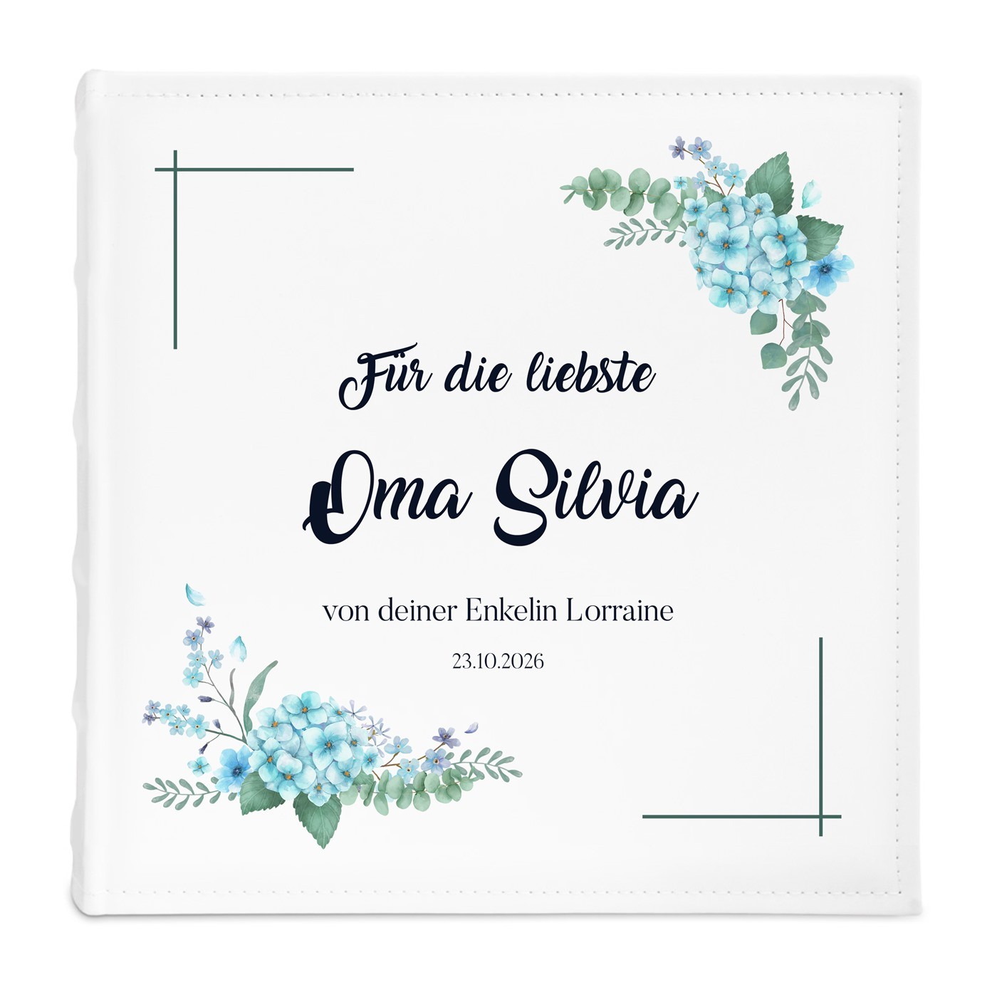 Fotoalbum mit Aufdruck zum Einstecken für Ihre Großmutter