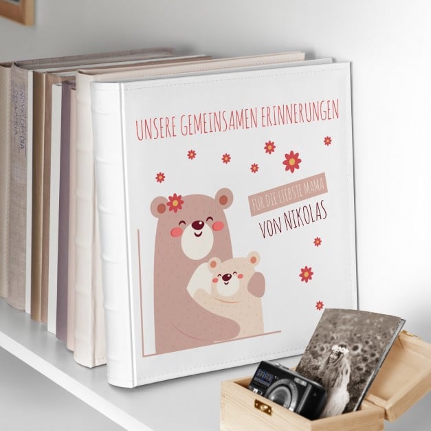 Fotoalbum mit Aufdruck zum Einstecken für Ihre Mutter