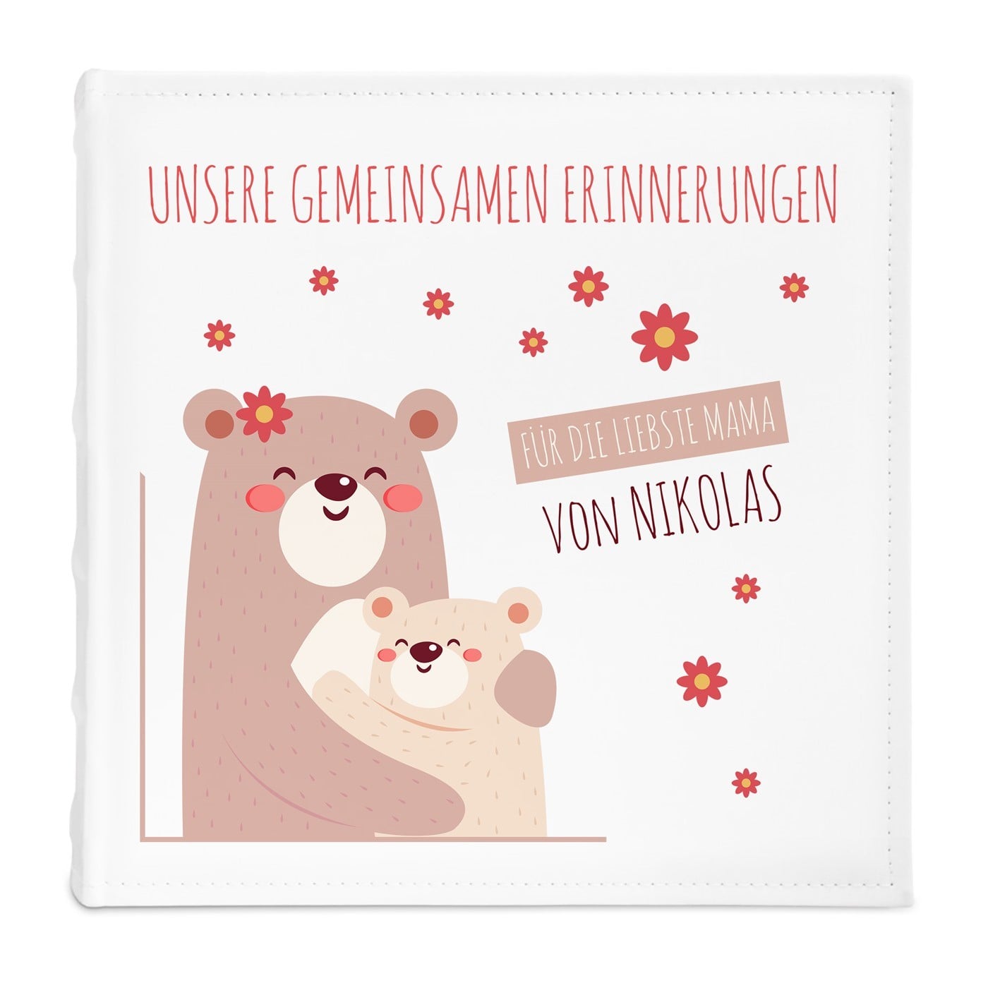 Fotoalbum mit Aufdruck zum Einstecken für Ihre Mutter