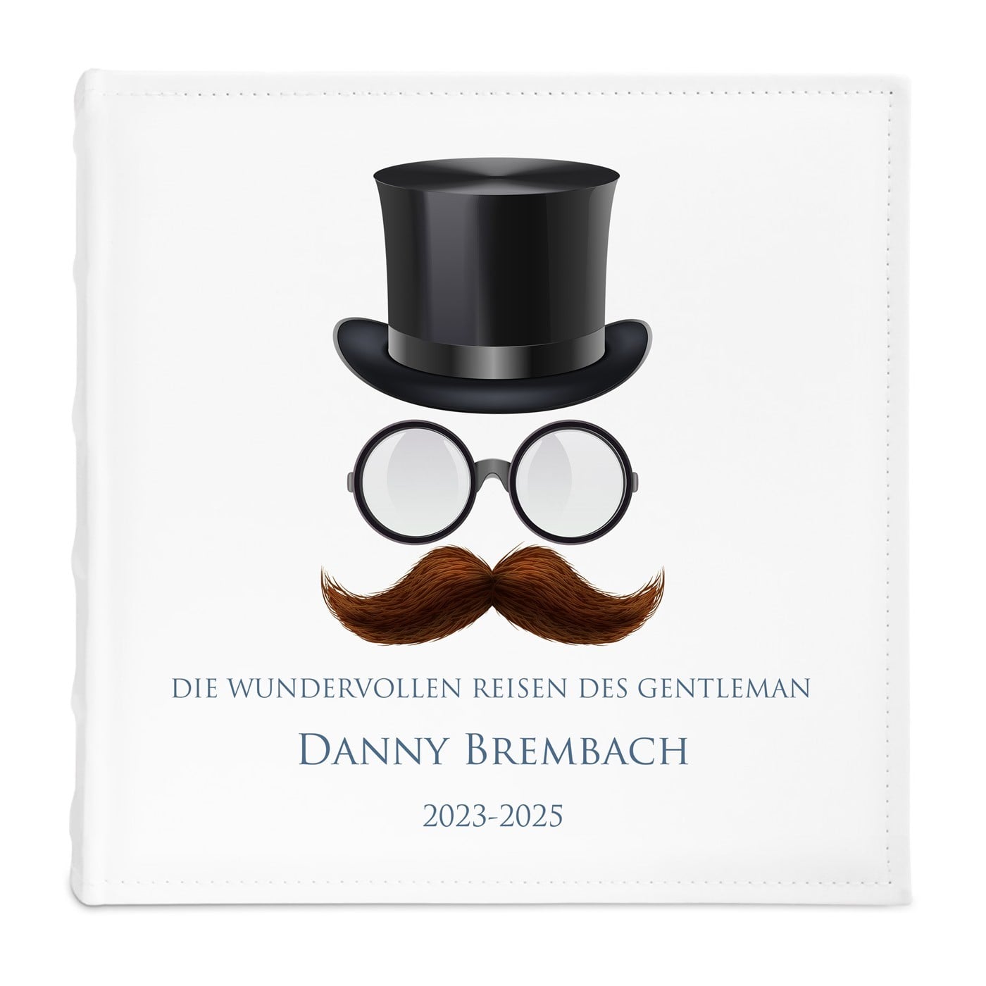 Fotoalbum mit Aufdruck zum Einstecken für einen Gentleman