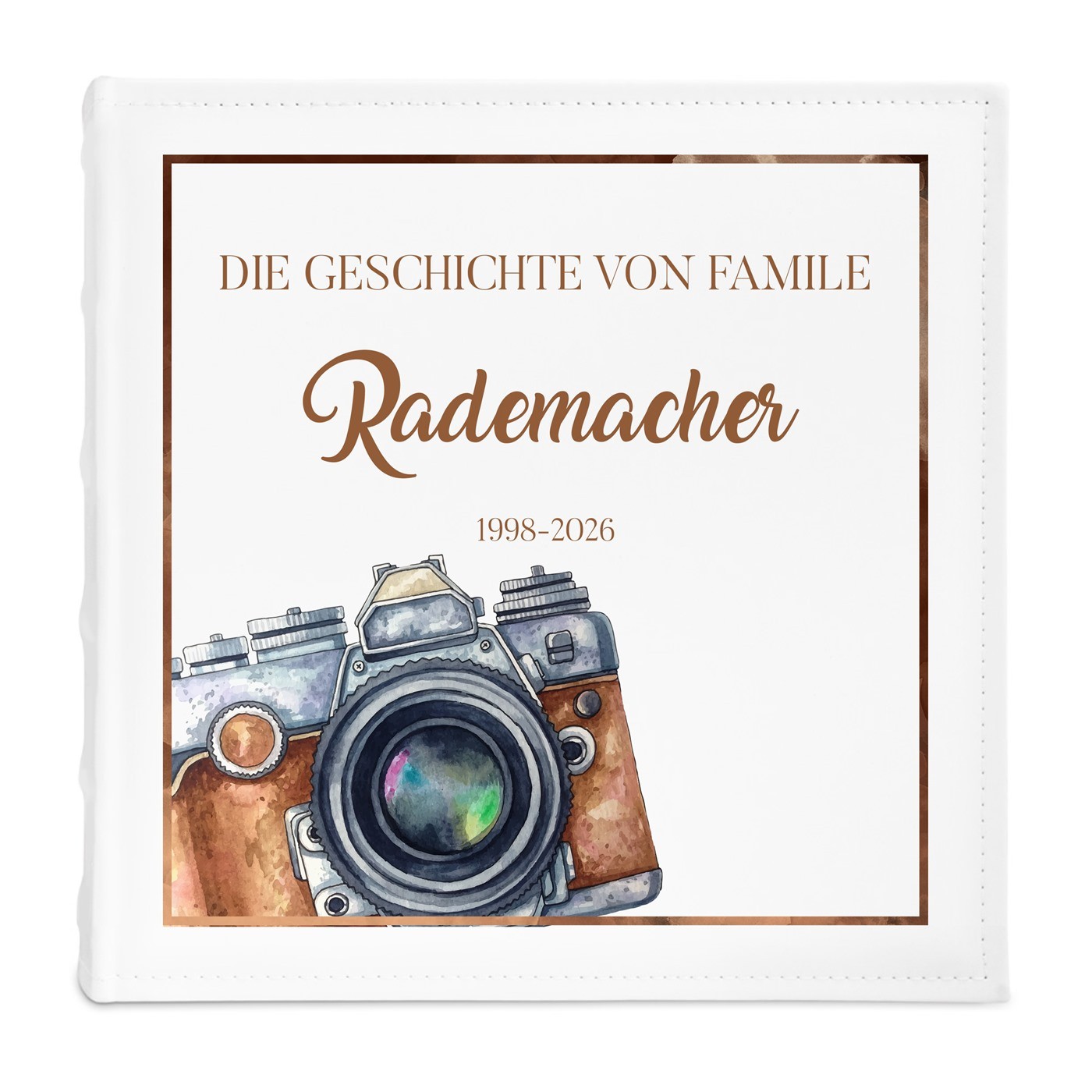 Fotoalbum mit Aufdruck zum Einstecken für ein Paar zur Hochzeit zum Jahrestag Einzug