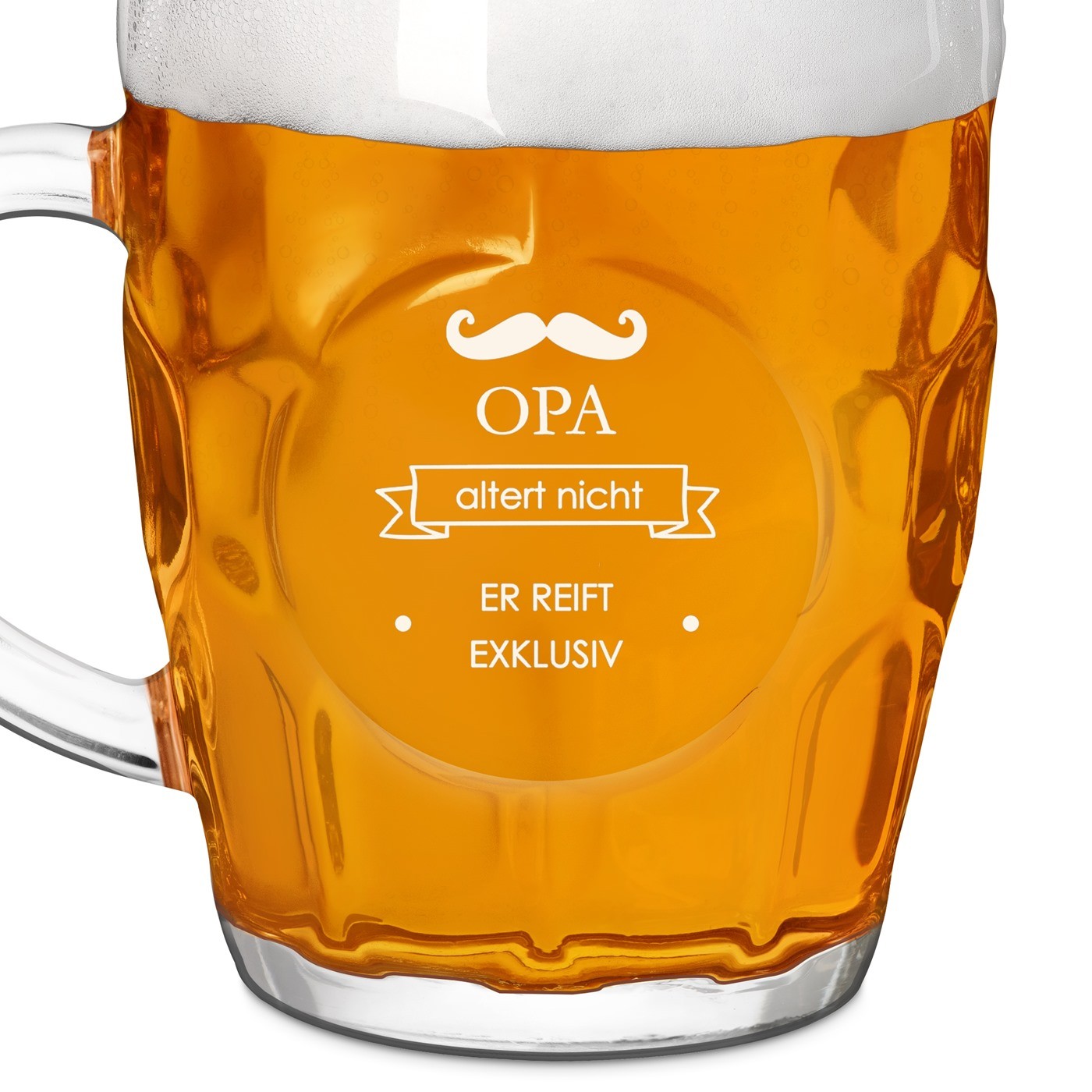 Bierkrug mit Gravur für Ihren Opa