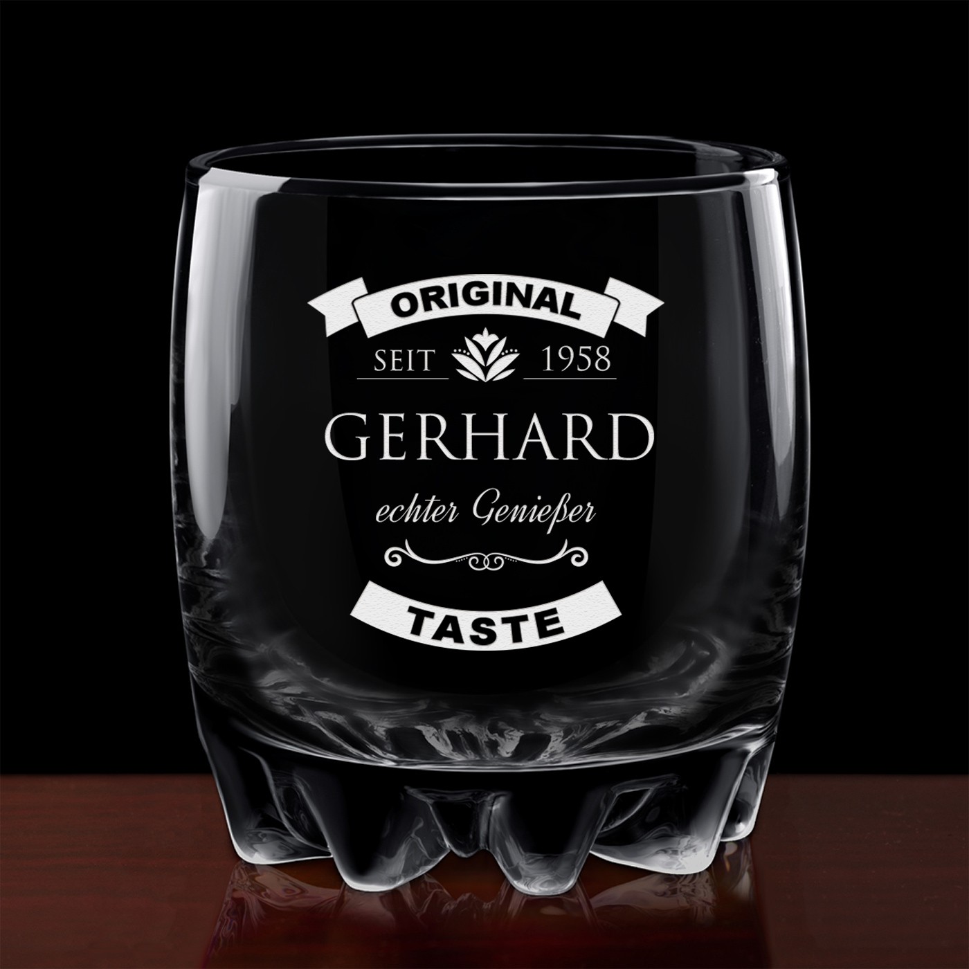 Whisky Karaffe in Globusform mit Schiff mit 2 Gläsern für einen Gentleman zum Geburtstag