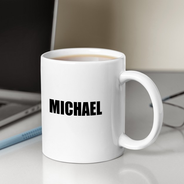 Kaffeebecher mit Aufdruck Weiß/Glänzend für einen Seemann Kapitän