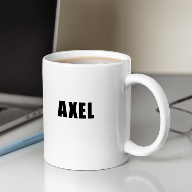 Kaffeebecher mit Aufdruck Weiß/Glänzend für einen Musiker, Schlagzeuger