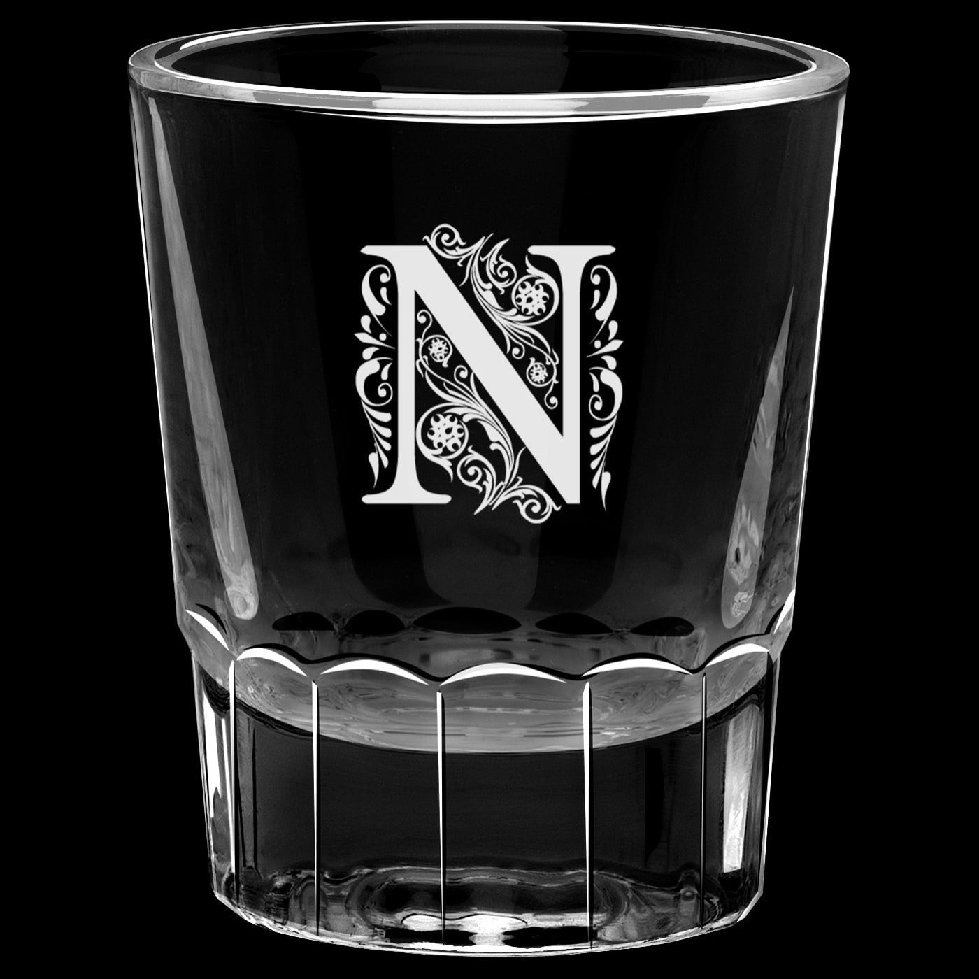 Whisky Karaffe mit 2 gravierbaren Gläsern im Holzwagen für einen Gentleman