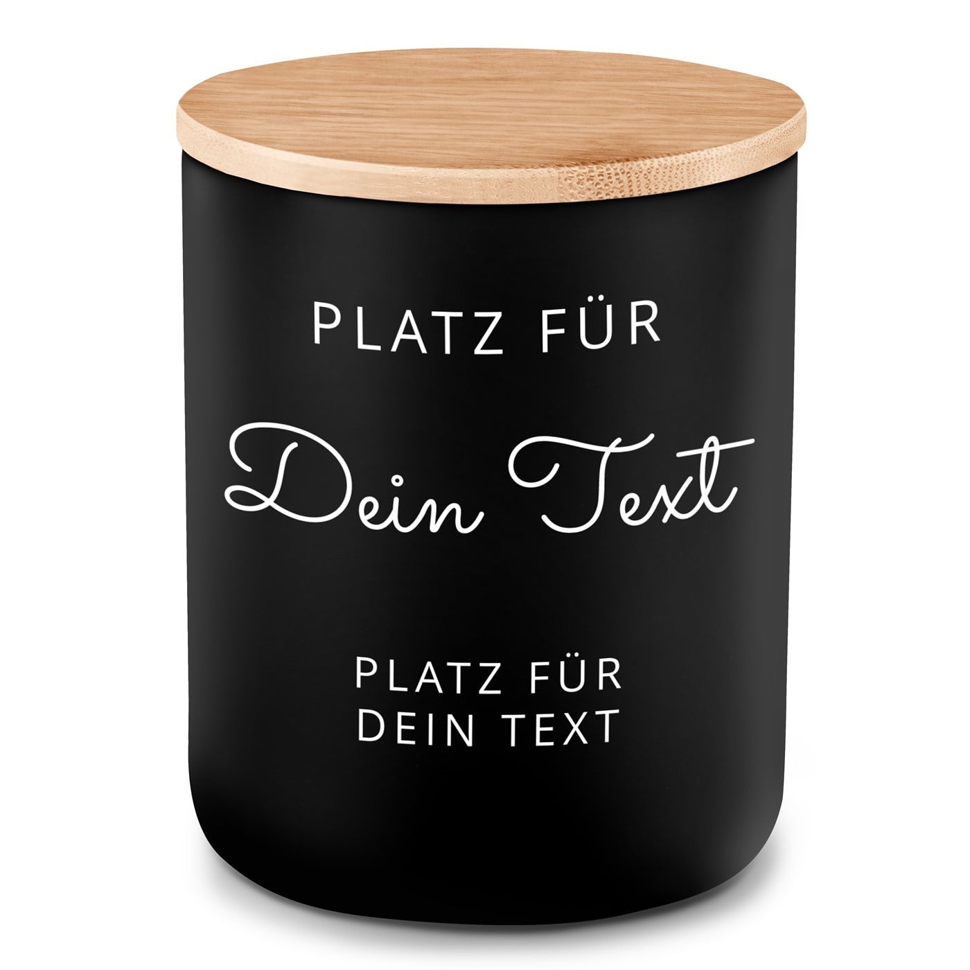 Die Soja-Duftkerze mit Gravur für ihn - Platz für Dein Text