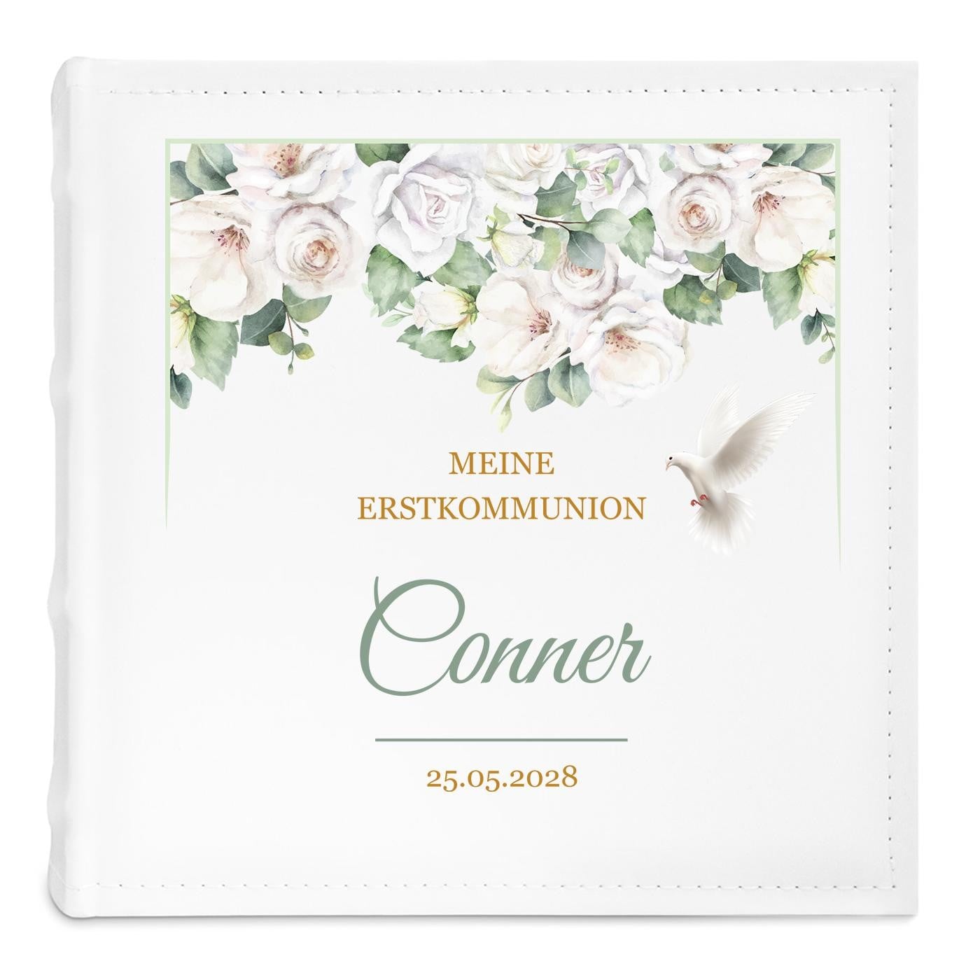 Fotoalbum zum Einstecken mit Aufdruck für Ihren Patensohn zur Kommunion