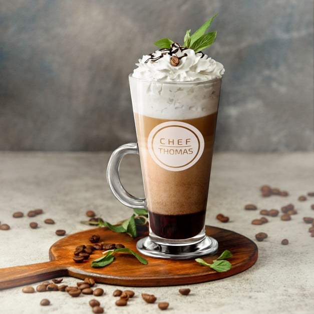 Kaffee Glas mit Gravur für Ihren Chef