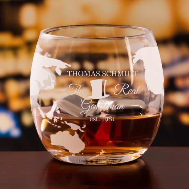 Whisky Karaffe in Schiffsform mit 4 Gläsern für einen echten Gentleman zum Geburtstag