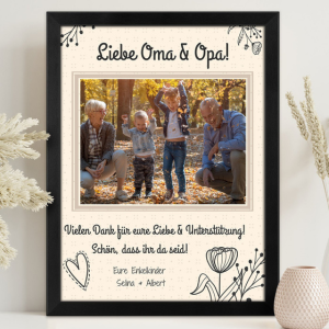 Geschenke zum Oma- u. Opatag